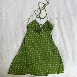 Reformation fiora Polka Dot Dress